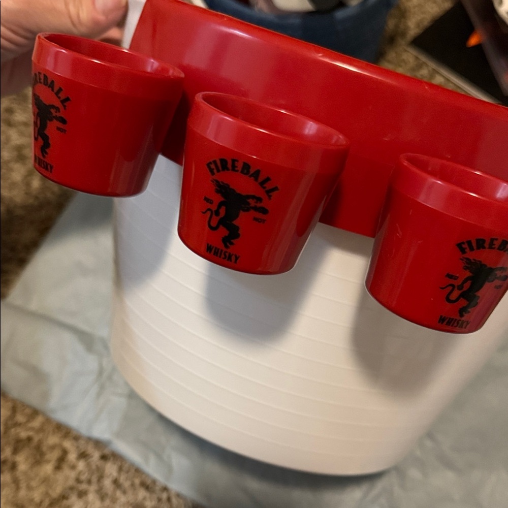 Fireball 3 Shot Holder for Bucket